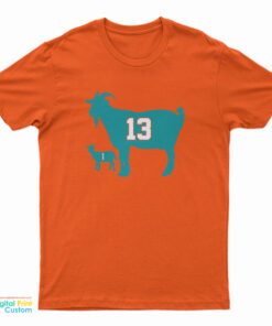 Miami Dolphins Dan Marino Tua Tagovailoa Goats T-Shirt