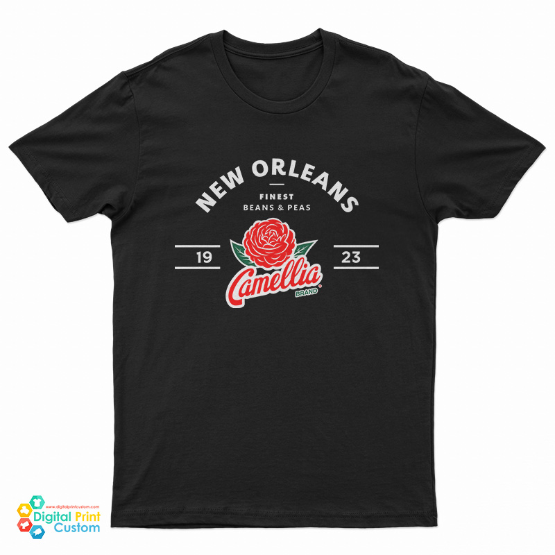 New Orleans Finest Beans And Peas Camellia T-Shirt