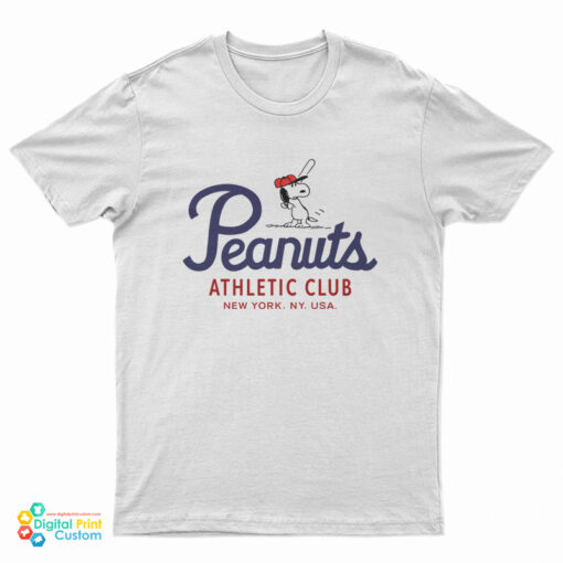 Peanuts Athletic Club New York T-Shirt