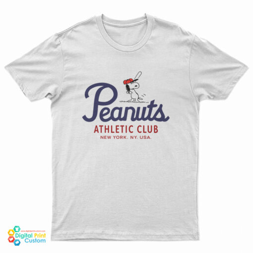 Peanuts Athletic Club New York TShirt