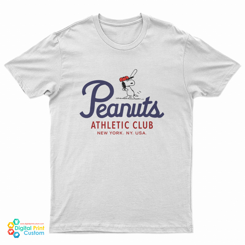 Peanuts Athletic Club New York TShirt
