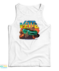 Rainbow Lined Corvette That 70s Show Tank Top