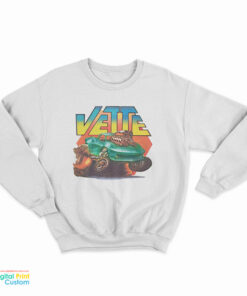Rainbow Lined Corvette That 70s Show Sweatshirt