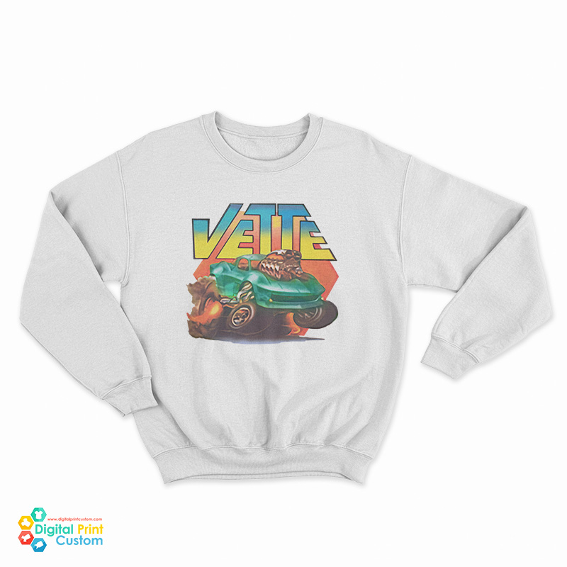 Rainbow Lined Corvette That 70s Show Sweatshirt
