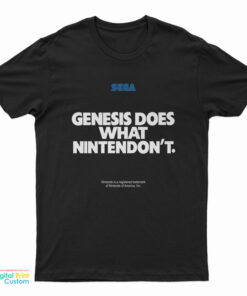 Sega Genesis Does What Nintendon't T-Shirt