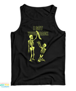 Skeleton I Got Your Back Tank Top