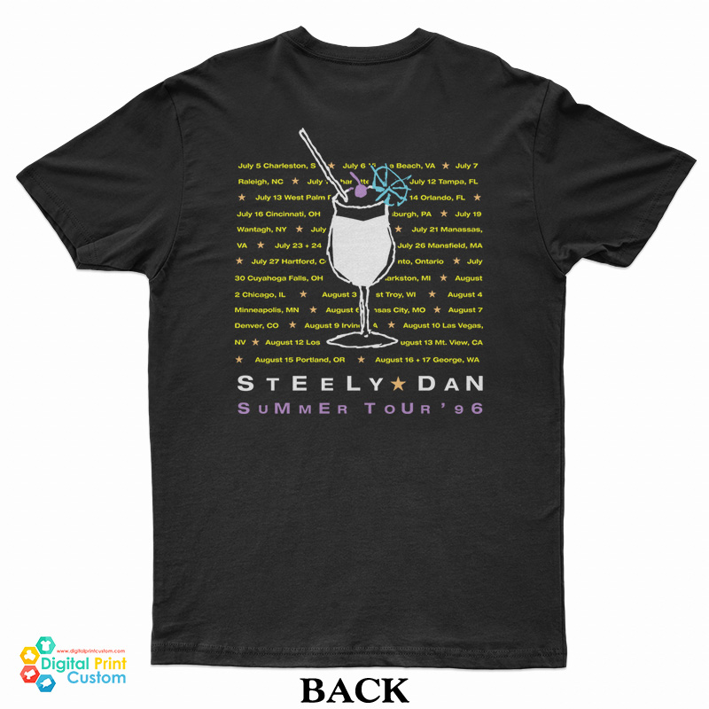 Steely Dan Summer Tour 96 Bad Sneakers T-Shirt