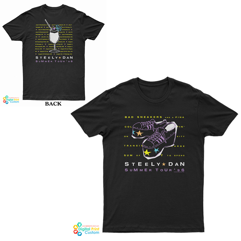 Steely Dan Summer Tour 96 Bad Sneakers T-Shirt