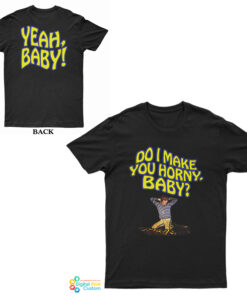Vintage 90s Austin Powers Do I Make You Horny Baby T-Shirt