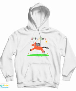 Vintage Ketamine Horse Hoodie