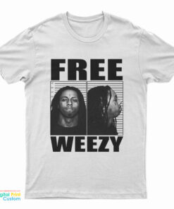 Vintage Lil Wayne Free Weezy T-Shirt