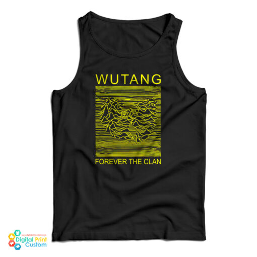 Wu-Tang Clan Parody Joy Division Tank Top
