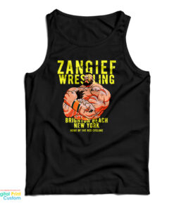Zangief Wrestling Brighton Beach New York Tank Top