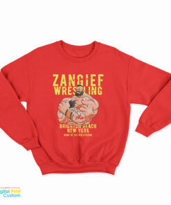 Zangief Wrestling Brighton Beach New York Sweatshirt