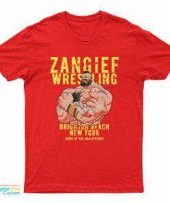Zangief Wrestling Brighton Beach New York T-Shirt
