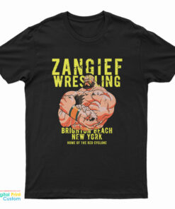 Zangief Wrestling Brighton Beach New York T-Shirt