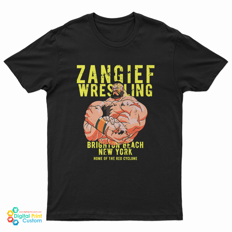 Zangief Wrestling Brighton Beach New York T-Shirt