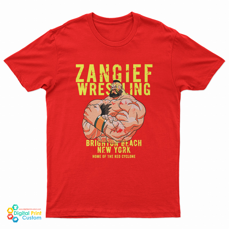 Zangief Wrestling Brighton Beach New York T-Shirt