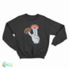 2 In The Pink 1 In the Stink Dirty Humor Donuts Sweatshirt