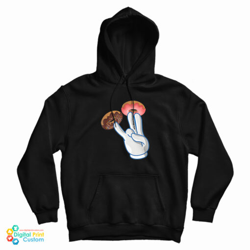 2 In The Pink 1 In the Stink Dirty Humor Donuts Hoodie