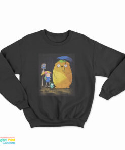 Adventure Time In The Rain My Neighbor Totoro Sweatshirt