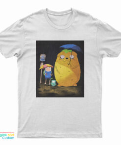 Adventure Time In The Rain My Neighbor Totoro T-Shirt