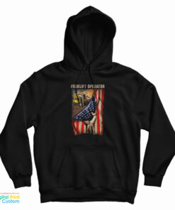 American Flag Forklift Operator Hoodie