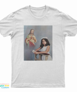 Baby Picture Of Selena Gomez First Communion T-Shirt
