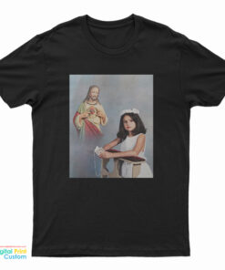 Baby Picture Of Selena Gomez First Communion T-Shirt