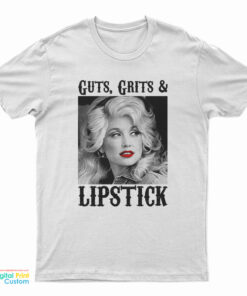Dolly Parton Western Guts Grit Lipstick T-Shirt