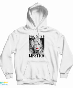 Dolly Parton Western Guts Grit Lipstick Hoodie