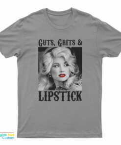 Dolly Parton Western Guts Grit Lipstick T-Shirt