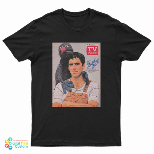 Elliot Gould And Grover Poster T-Shirt