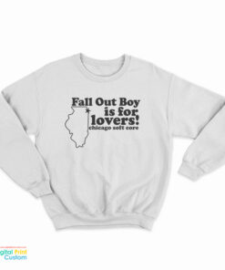 Fall Out Boy Is For Lovers Chicago Soft Core Sweatshirt