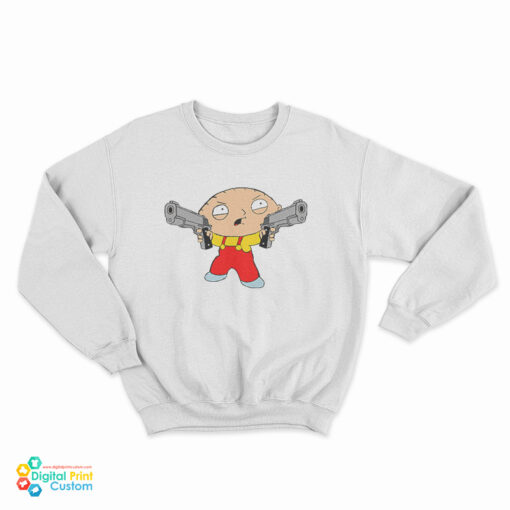 Family Guy Stewie Griffin Gun Sweatshirt
