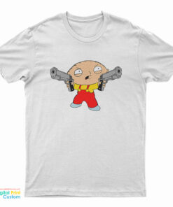 Family Guy Stewie Griffin Gun T-Shirt