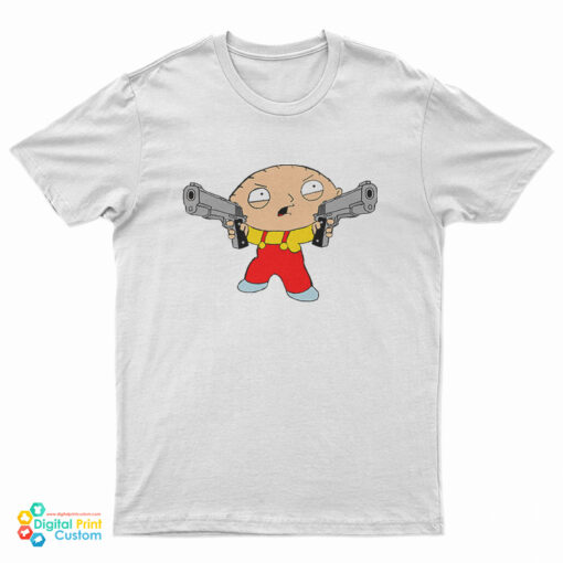 Family Guy Stewie Griffin Gun T-Shirt