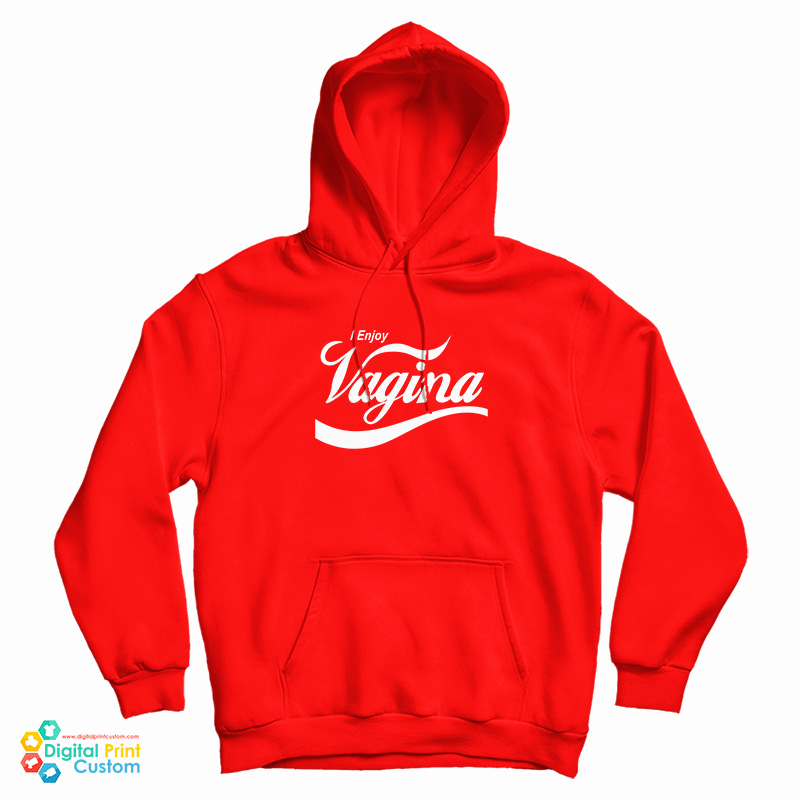 I Enjoy Vagina Parody Coca-Cola Hoodie