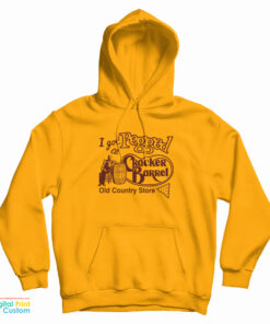I Got Pegged At Cracker Barrel Old Country Store Hoodie