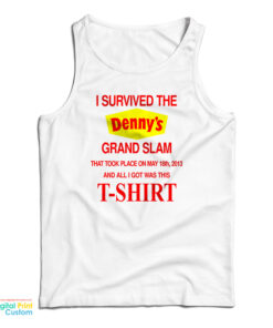 I Survived The Denny’s Grand Slam Tank Top