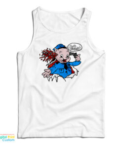 Joe Joegan Porky Pig That's All Folks Tank Top