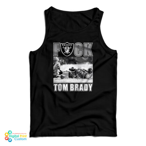 Las Vegas Raiders Fuck Tom Brady Tank Top
