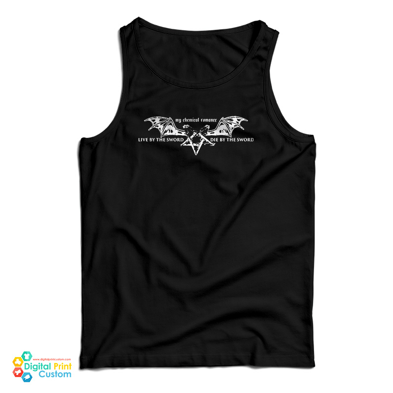 My Chemical Romance Pentagram Wings Tank Top
