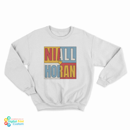 Niall Horan Colour Block Sweatshirt