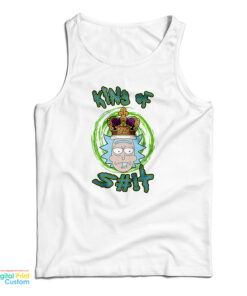 Rick and Morty Rick King Of Shit Tank Top