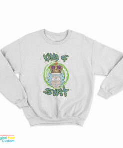 Rick and Morty Rick King Of Shit Sweatshirt