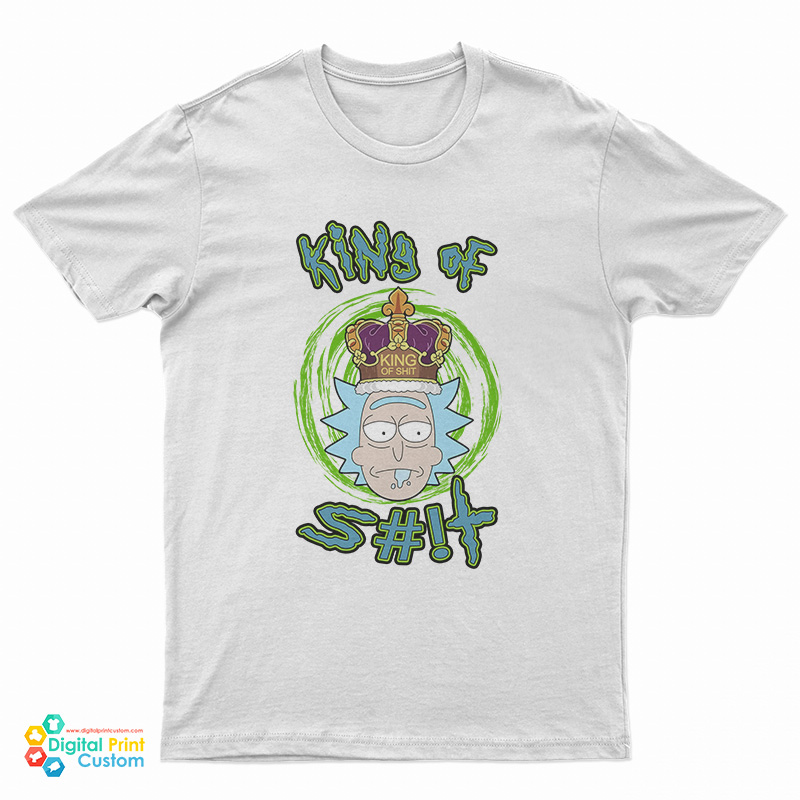 Rick and Morty Rick King Of Shit T-Shirt