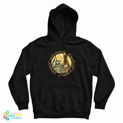 Rick and Morty X The Lord Of The Rings Hoodie