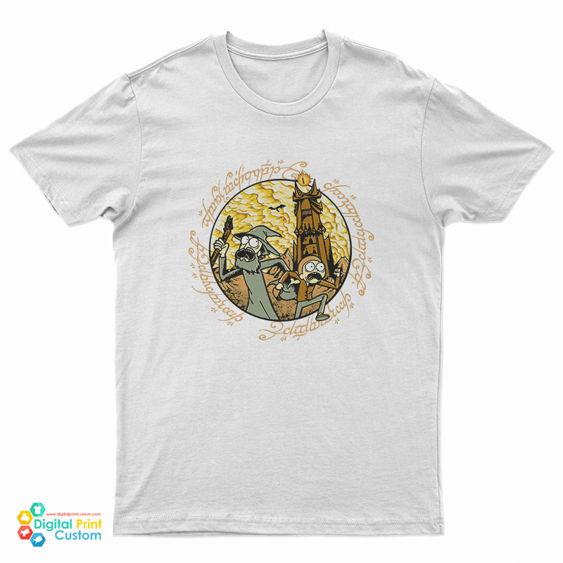 Rick and Morty X The Lord Of The Rings T-Shirt
