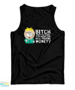 South Park Butters Stotch Bitch Meme Tank Top
